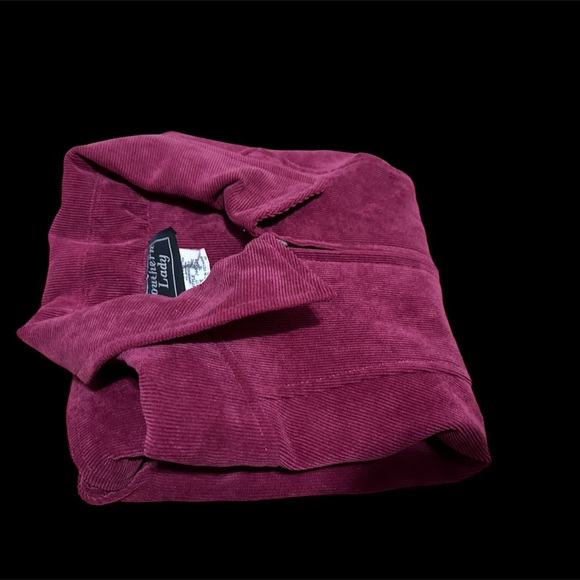 Southern Lady Women corduroy Mauve Vest size 10 - Picture 4 of 6